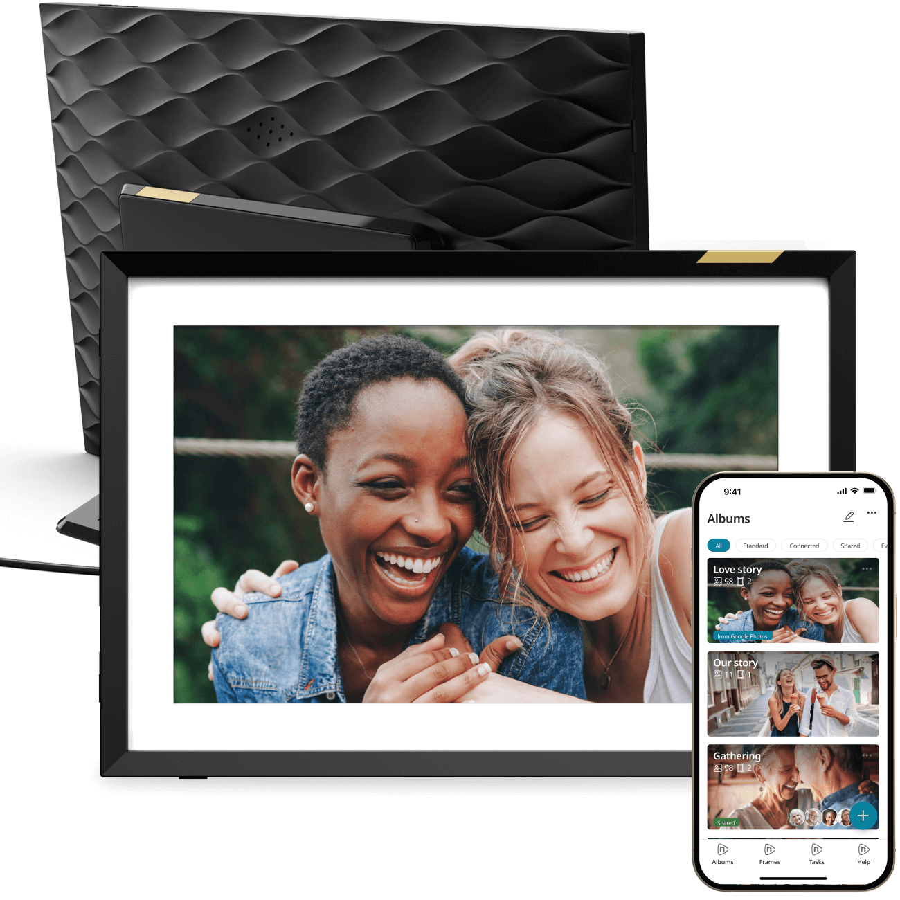 新品　nixplay W10F スマートデジタルフォトフレーム　１０.１インチ Classic 10.1