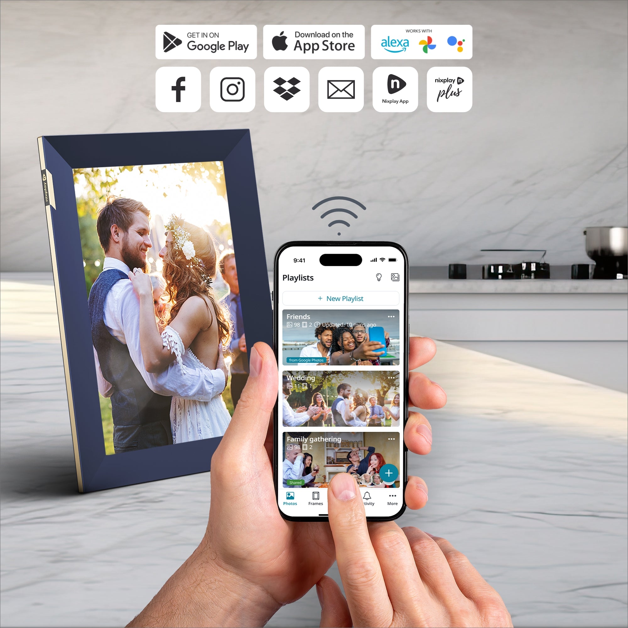 Limited Edition Obrina 10.1” Nixplay Digital Frame Nixplay Digital Frames