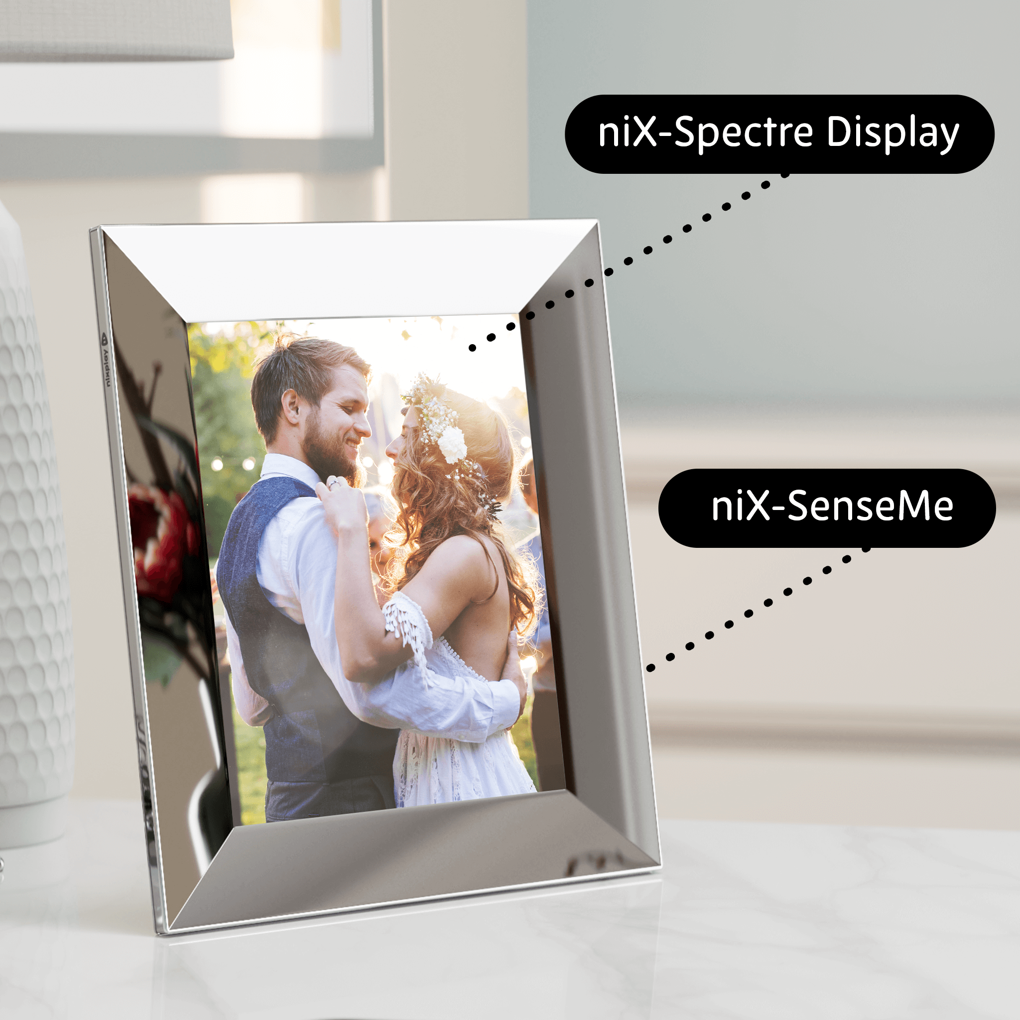 9.7-inch QHD (2K) Smart Wi-Fi Digital Frame